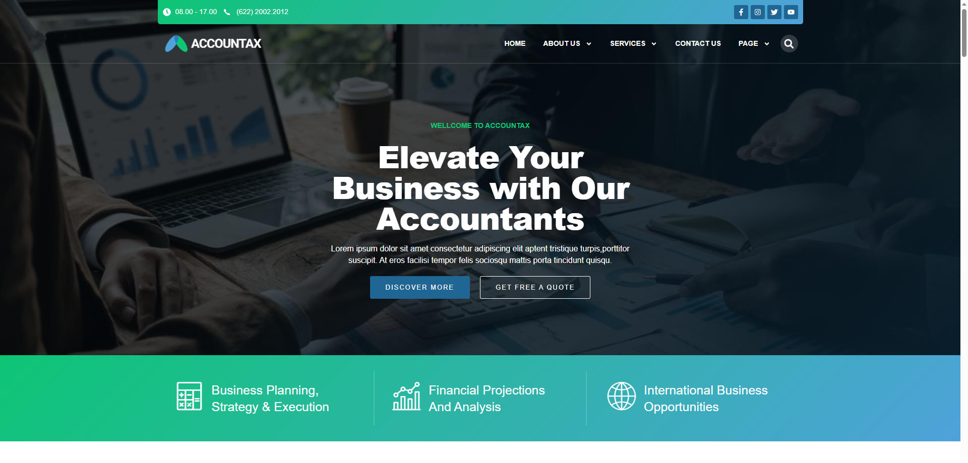 Accounting & Finance Template 2
