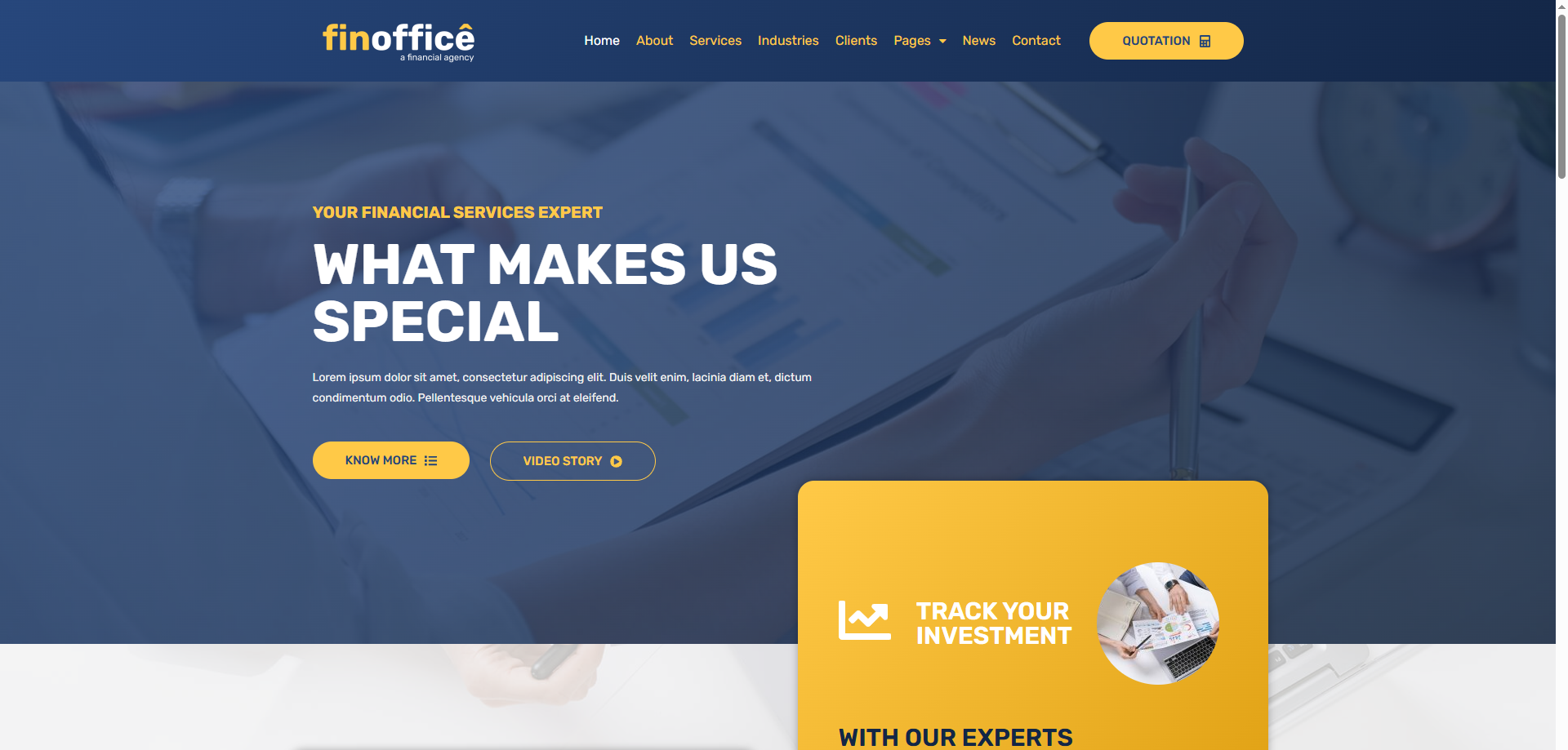 Accounting & Finance Template 4