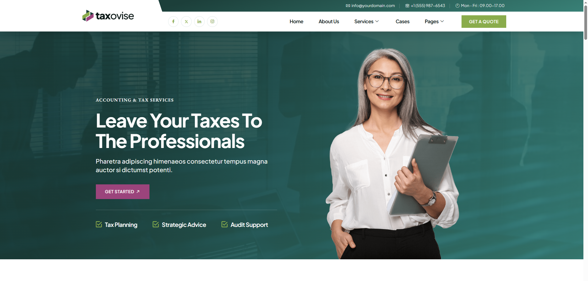 Accounting & Finance Template 5