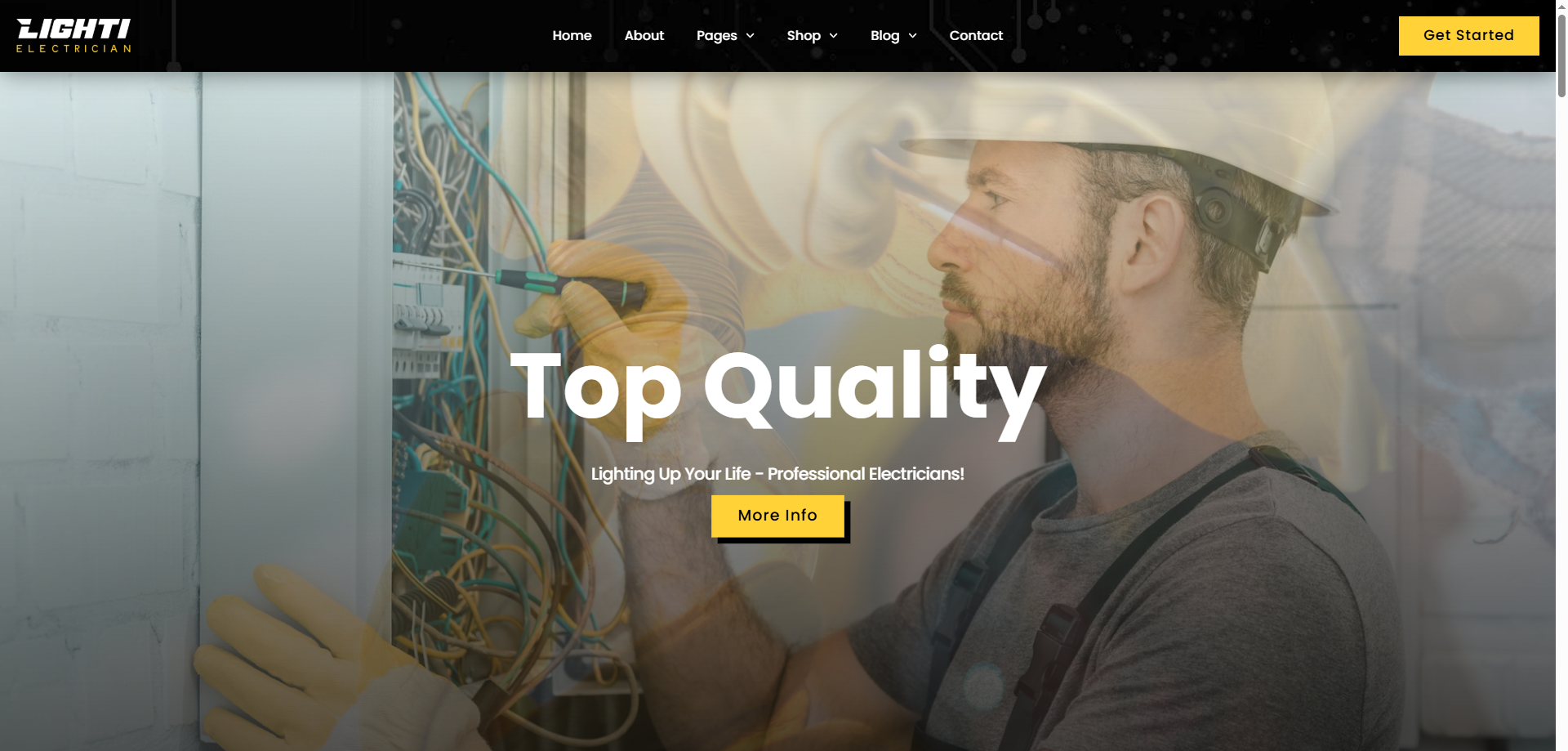 Electricians Template 2