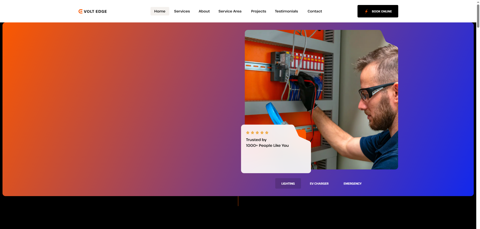 Electricians Template 3