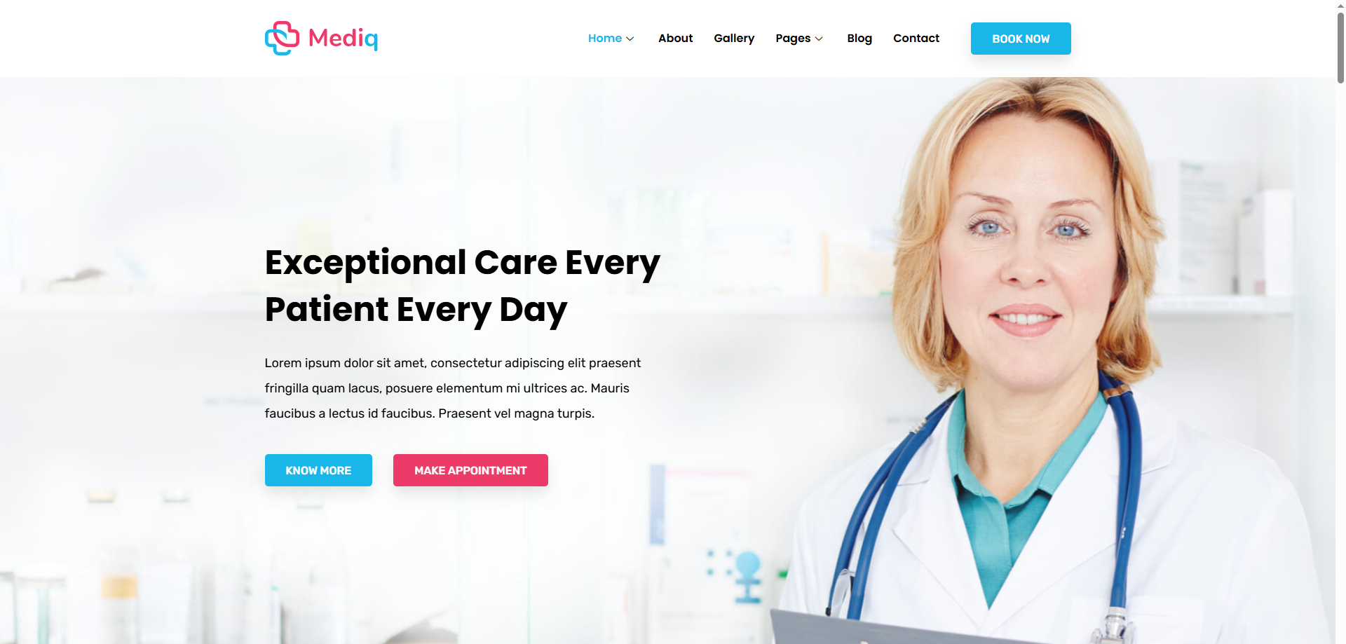 Health & Wellness Clinics Template 4