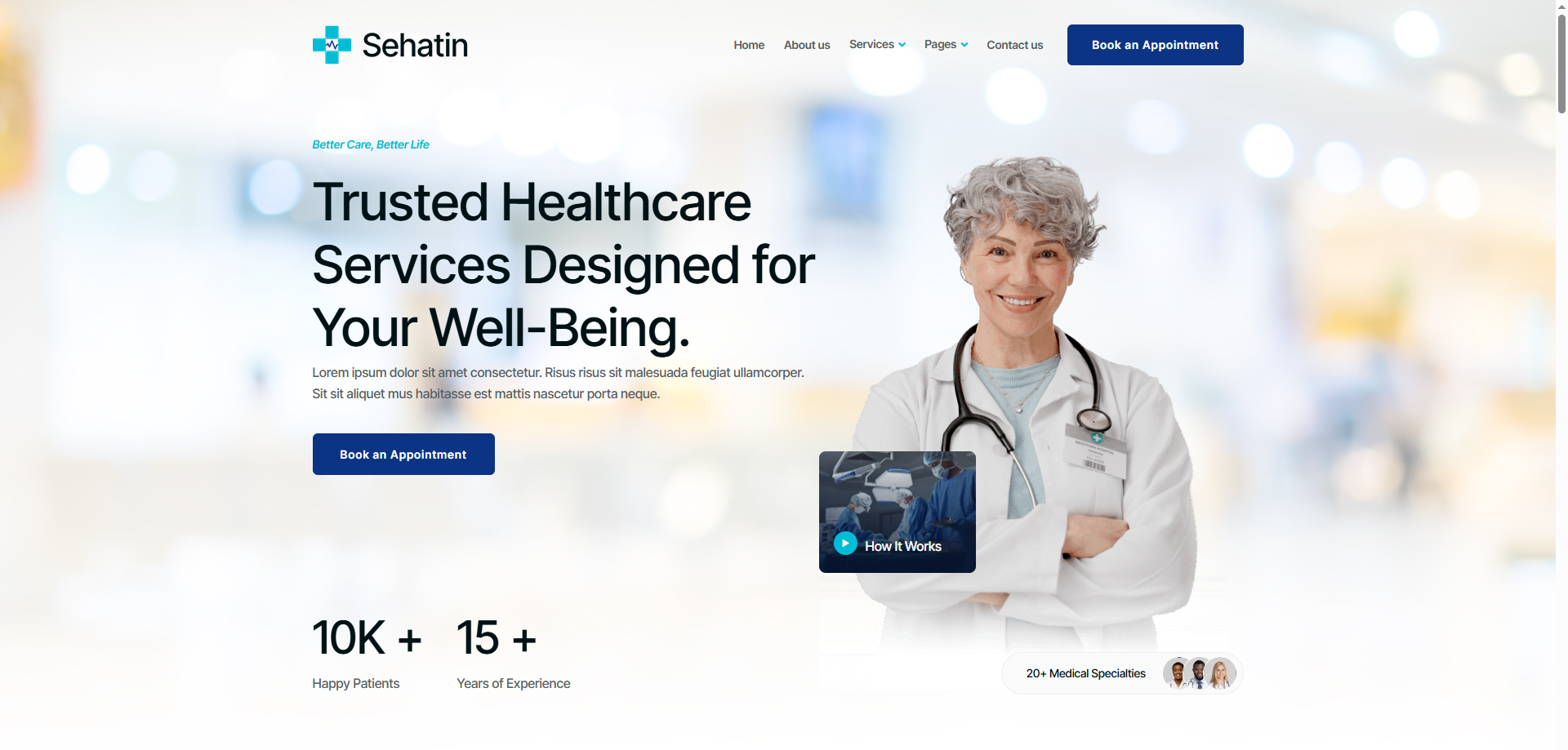 Health & Wellness Clinics Template 6