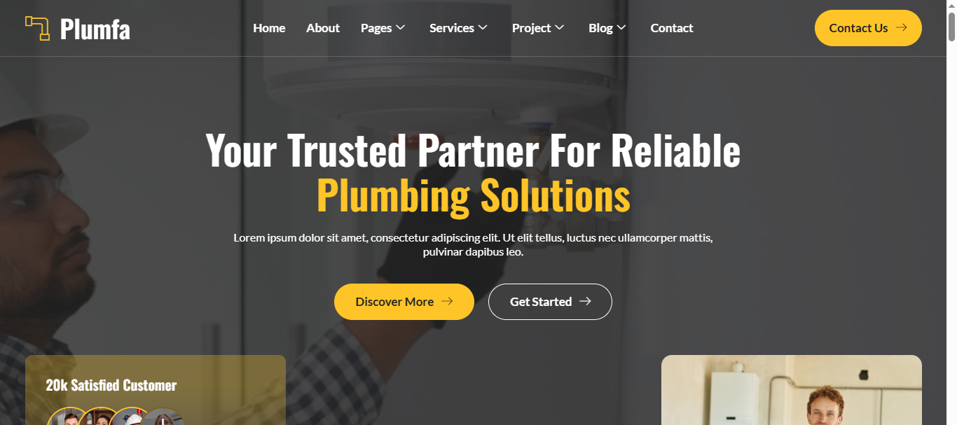 Plumbing Template 4