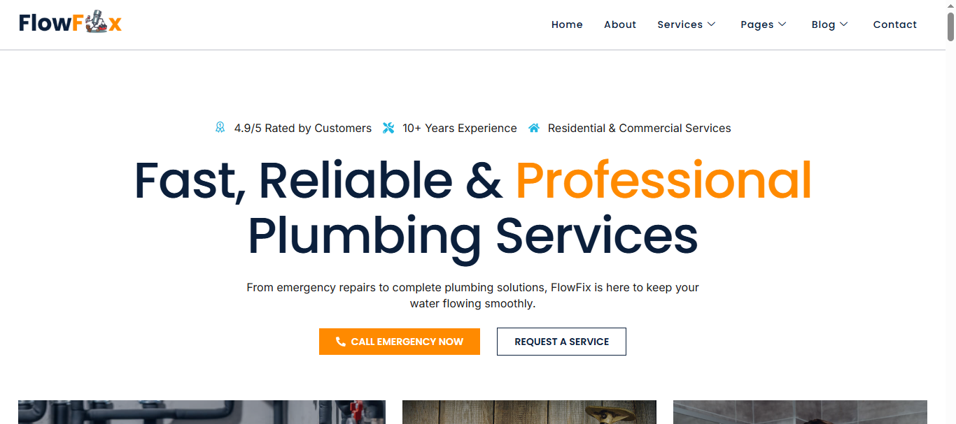 Plumbing Template 5