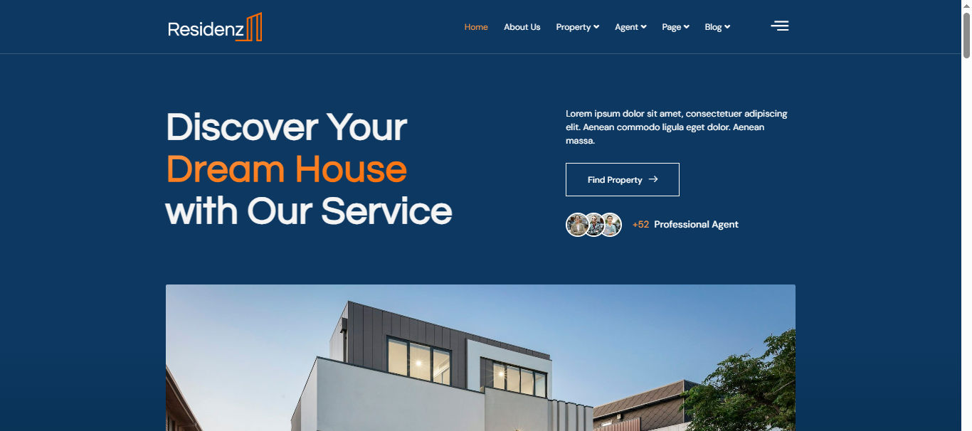 Real Estate & Property Management Template 1