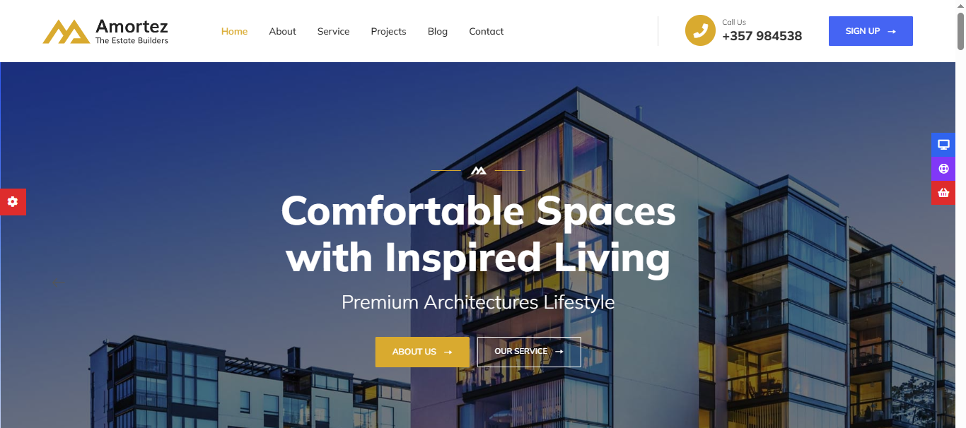 Real Estate & Property Management Template 5